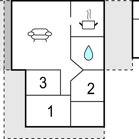 Three-bedroom In Ferienhaus *